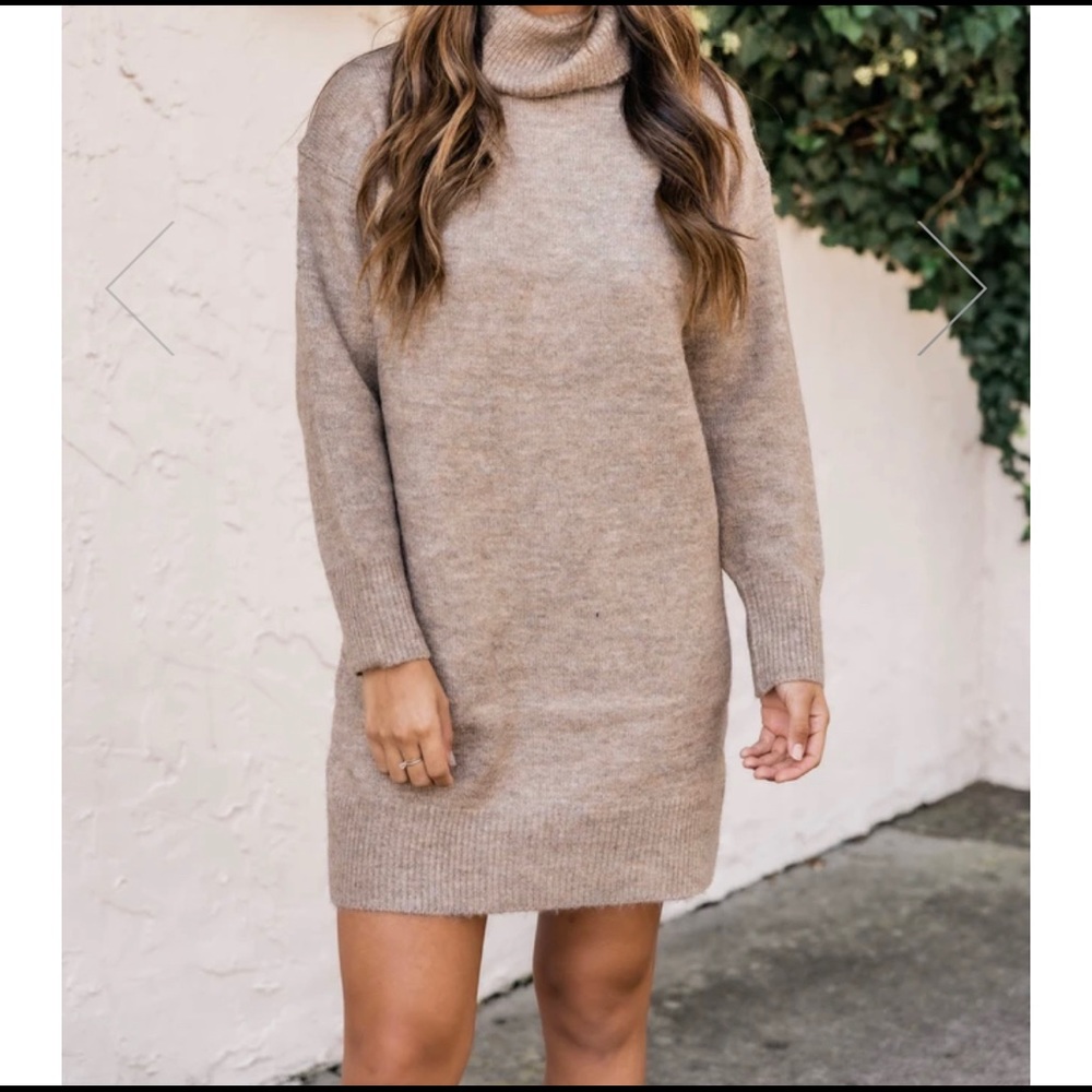 Mocha Sweater Dress
